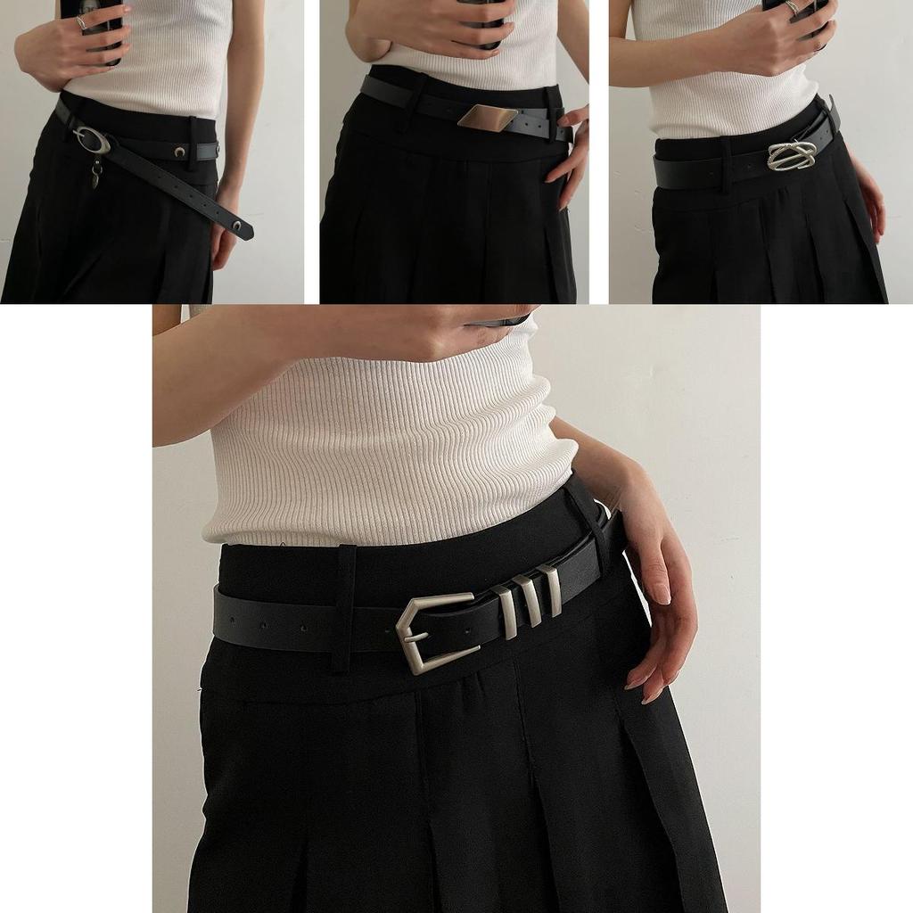 Trendy Material Pu Womens Belt Featuring Eyecatching Star Patterns Ideal For Summer And Wear Everyday