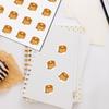 8 Sheets Plastic Waterproof Self-Adhesive Picture Stickers Round Dot Cartoon Decals for Kid's Art Craft Food 150x150mm Sticker: 25mm