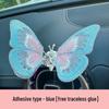 Ornamento da Console Auto a Farfalla Ricamata - Decorazione Curativa Bizzarra