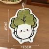 Cartoon Hand Towel Hanging Kitchen Hand Cloth Coral Fleece Bathroom Children Towel Super Absorbent Handkerchief Rag Quick Dry