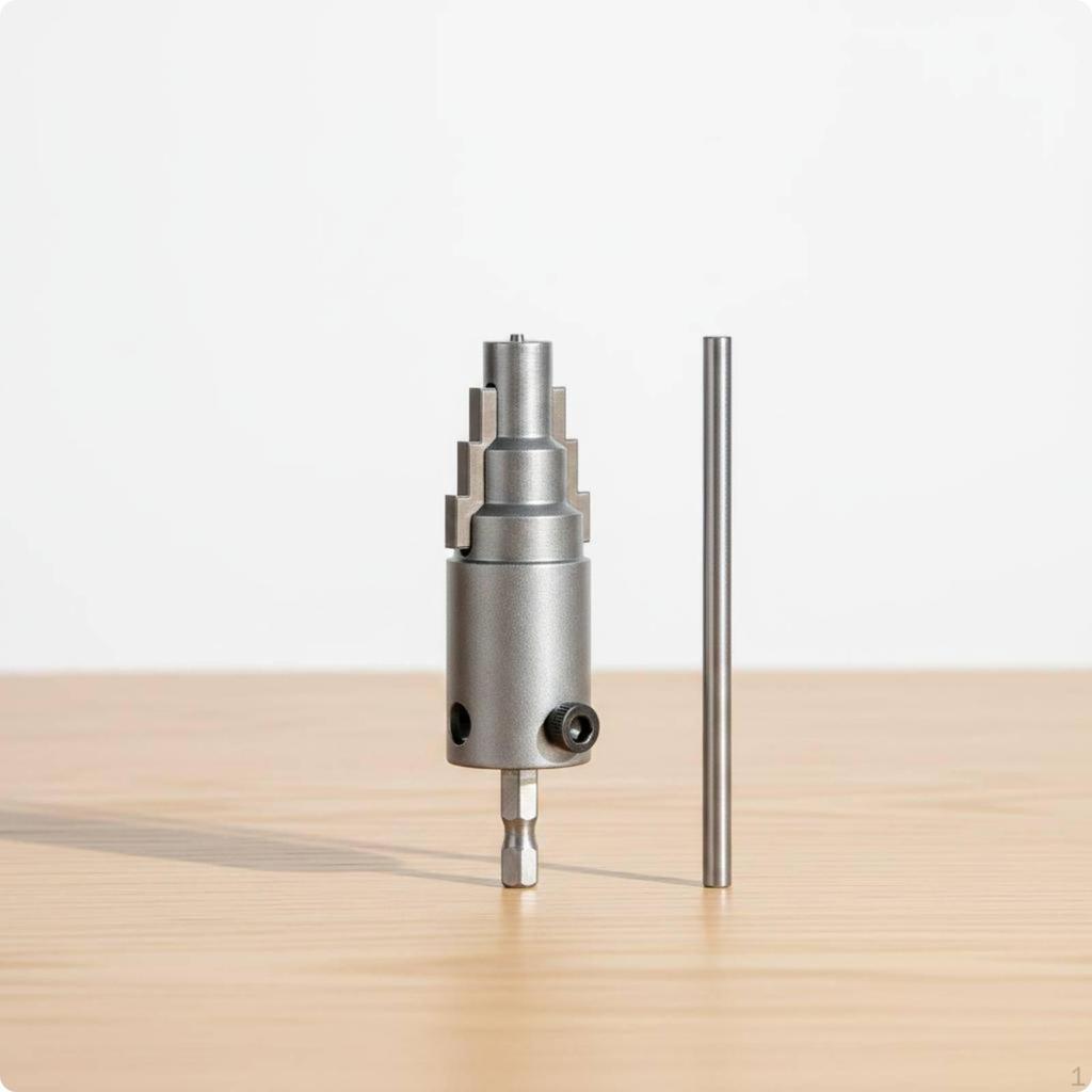 Shutoff Extractor Alloy Steel Faucet Industrial Grade Internal Pipe Wrench for Plumbers,