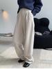 New Winter High-Waist Wide-Leg Wool Trousers - Stylish, Slimming, and Casual for Women
