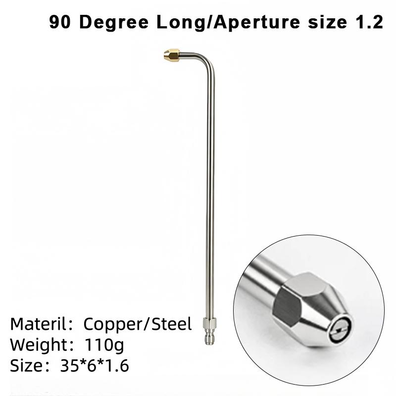 1Pcs Car Wash Accessories High Pressure Washer Spray Wand Extension Nozzle 4000Psi Spray Wand 1/4 Quick Connect