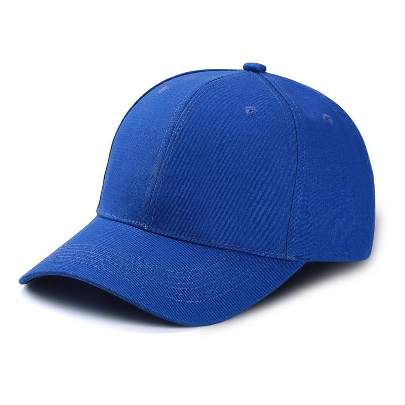 High-end Pure Cotton Baseball Cap Korean Version Men's and Women's Embroidered Hat Baseball Cap with Brim