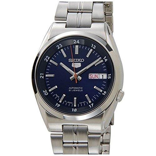 Seiko 5 Automatic Wristwatch SNK563J Navy