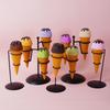 Ice Cream Toy Cone Simulation Display Props for Cold Drink Shop