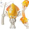 KOLGEIKJ Electric Dancing Octopus Toy with LED Lights and Music, Crawling Baby Toy for Boys Girls Birthday Gift (Black)