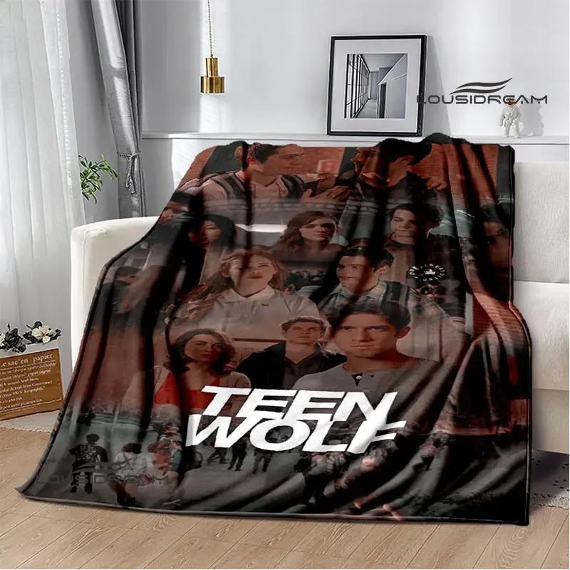 Film Teen Wolf Druckdecke warme Decke Flanschdecke weiche und bequeme Decke Haus Reise Decke Geburtstagsgeschenk