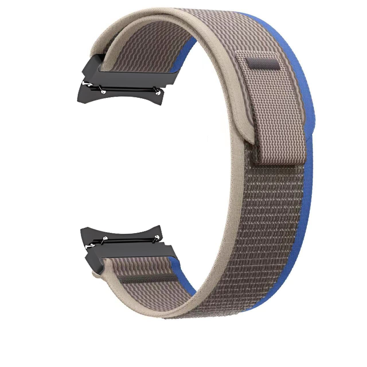 

Ремешок Trail Loop для Samsung Galaxy Watch 6 5 Pro 45 мм 5/4 44 мм 40 мм спортивный спортивный браслет Samsung Galaxy Watch 4 Classic 46 мм 42 мм ремешок Watch 6 серый/синий