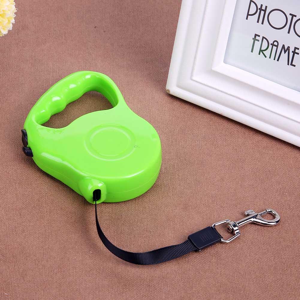 

3 м выдвижной поводок для домашних животных тяговый трос поводок цепь для собак кошек 3M зелёный