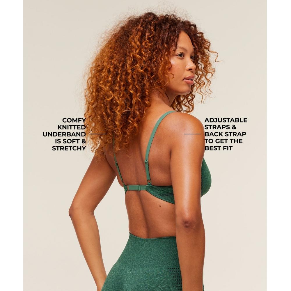 Gymshark Vital Sports Bra Gs Lift Green  Marl B1c5g Edc4