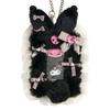Sanrio Card Case Saro Mi PU Ages 550931 (Mellow Usa) Kuromi, Polyester, Steel, Leather, PVC, PP, 3+,