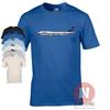 BOAC 747 T-shirt BA Anniversary Livery Plane Spotters Airline Crew Airports Tee