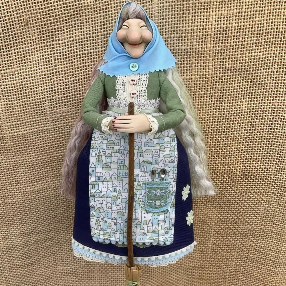 New Good Luck Kitchen Witch Doll Charm Home Charming Witch Doll Handmade Witch Doll Home and Halloween Decoration