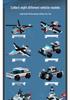 Nuclear-Powered Aircraft Carrier Transformation Building Blocks Educational Toy Set