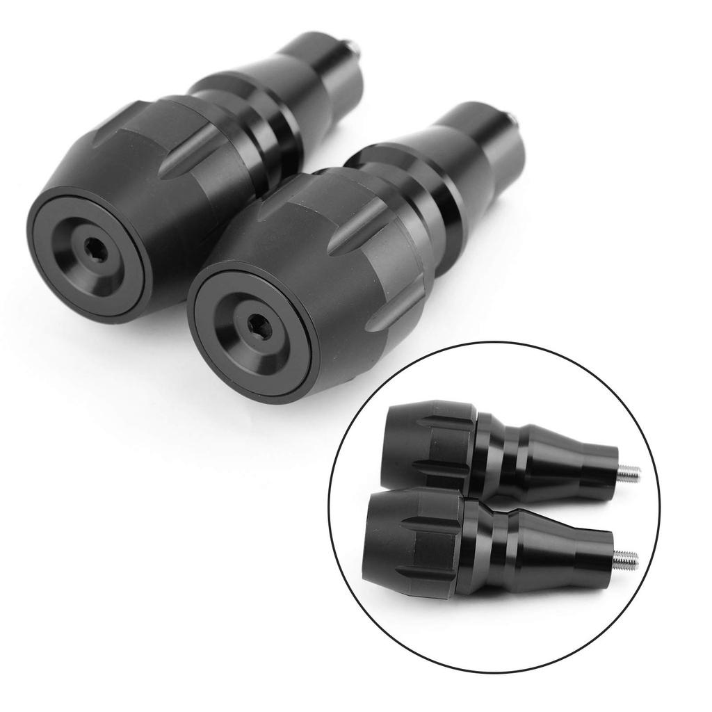 Bruce & Shark M10 Universal Motorcycle Engine Slider Motorcycle Engine Guard Slider Anti-Crash Frame Slider Protector CNC Aluminum Alloy Black
