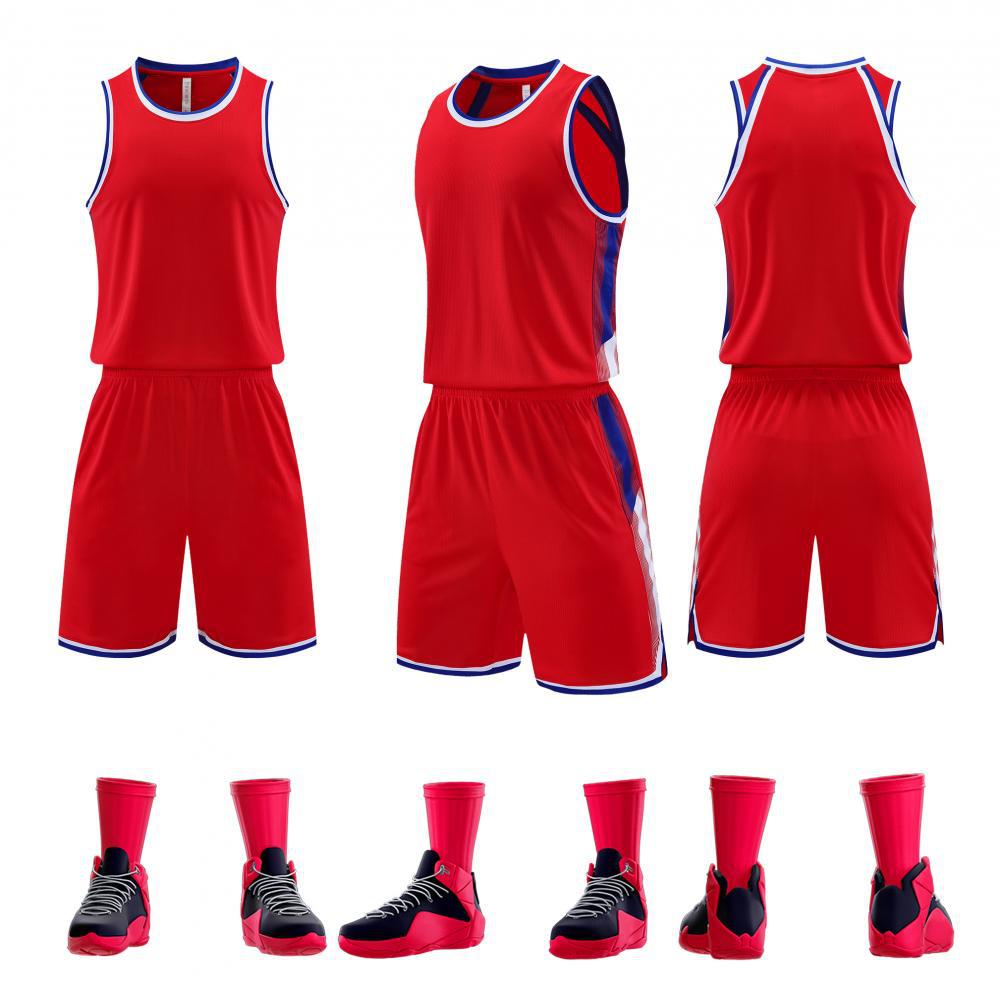 New basketball jersey set, student game training jersey, breathable jersey, sleeveless, loose and comfortable, one piece is sent on behalf of others.