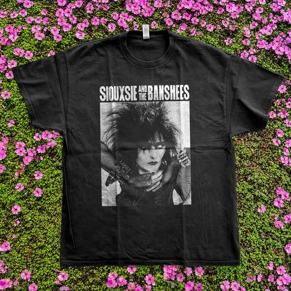 HOT SIOUXSIE AND THE BANSHEES Rock Band Tshirt Unisex T-Shirt XXXXL