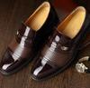 Spring Men's formal business leather dress shoes men summer hole shoes cover feet leather shoes zapatos de hombre traje H515
