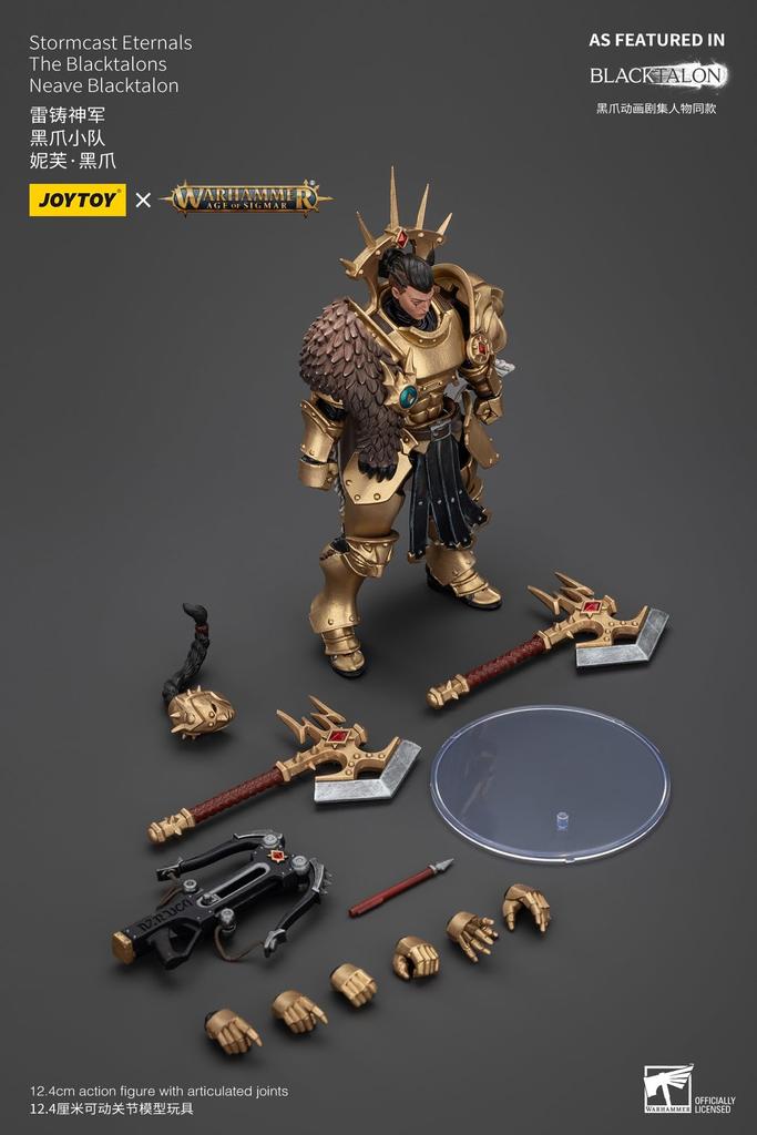 JOYTOY Warhammer Stormcast Eternals Black Talon Neve Black Talon Scale Action Figure 1/18 (Assembled)