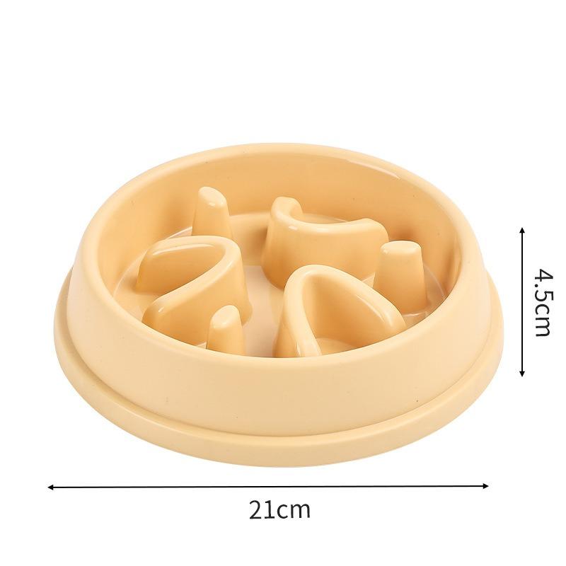 Anti Choke Slow Feeder Dog Bowl Non Slip Bottom Anti Overturn Pet Feeding Utensils Popular Slow Eating Bowl for Pet Dogs