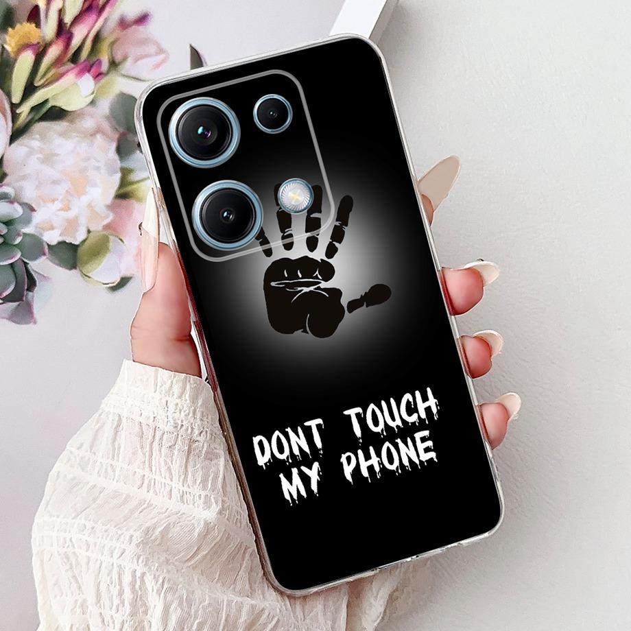 Soft Clear Silicone Back Cover For Xiaomi Redmi Note 14s 14 Pro 4G Phone Case Marble Gothic Couple Capa For Redmi Note 14 Europe