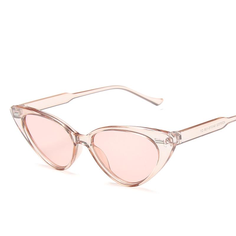 Vintage Cat eye Sunglasses Women Sexy Retro Small Cat Eye Sun Glasses Brand Designer Colorful Eyewear For Female