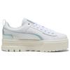 PUMA Mayze Low top Skateboard Shoes Women's White Blue 399155-01