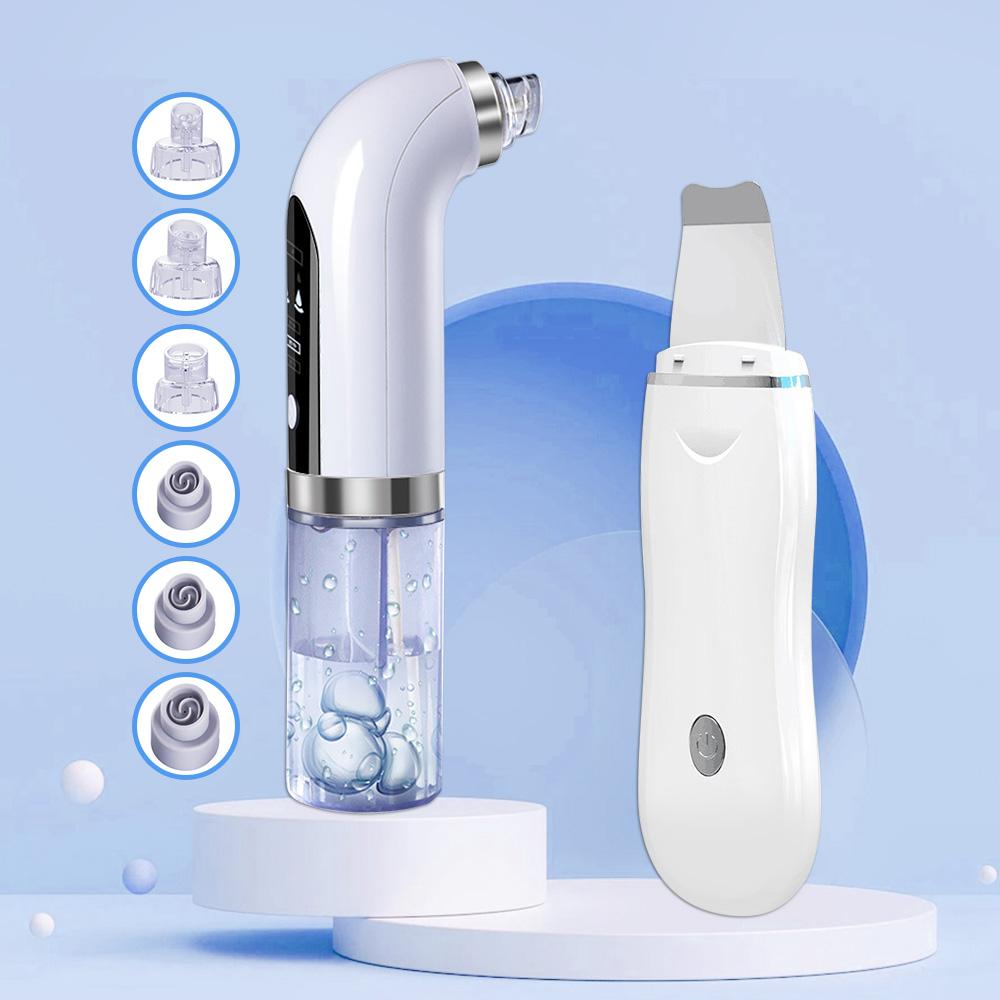 

Средство для удаления головы для лица Электрическое очищение пор Лицо Глубокое чистящее средство для носа Ultronic Sk Скруббер Вибрация Лицо Spatu Косметический набор