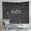 Mathematical Formula Tapestry Education Knowledge Poster Tapestry Art Wall Hanging Home Living Room Bedroom Dorm Tapestries