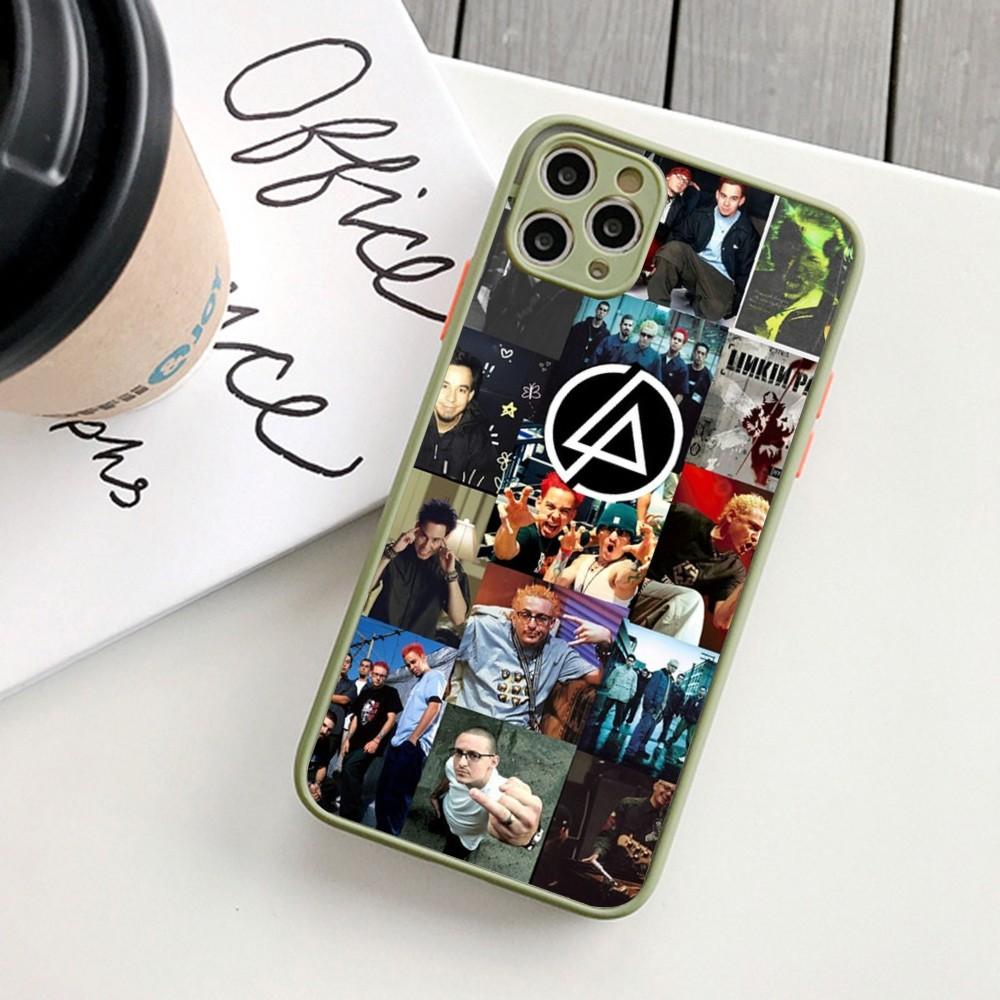 

L-Linkin Meteora P-Park Phone Case For IPhone 14 11 12 13 Mini Pro Max 8 7 Plus X XR XS MAX Translucent Matte Cover iphone 12pro max