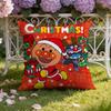 Cute A-Anpanman anime Cushion Cover Home & Car Dual-Scene Pillow Cover: Reversible for Premium Comfort