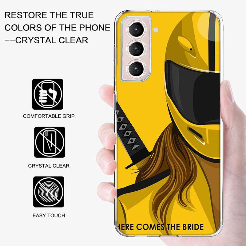 Kill Bill Movie Poster Phone Case For Galaxy A14 A24 A34 A54 Samsung A02S A12 A22 A32 A42 A52 A72 A13 A33 A53 5G A03 A03S A23 A7