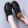 2024 Fashion Solid Color PU Women's Single Shoes Shallow Slip-on Comfortable Casual Outer Wear Hot-selling Women's Single Shoes