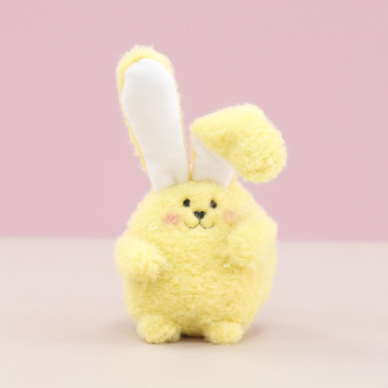 Cute Rabbit Plush Toy Plush Stuffed Soft Ornament Doll Keychain Bag Pendant Decoration Suitable for Girls Gifts