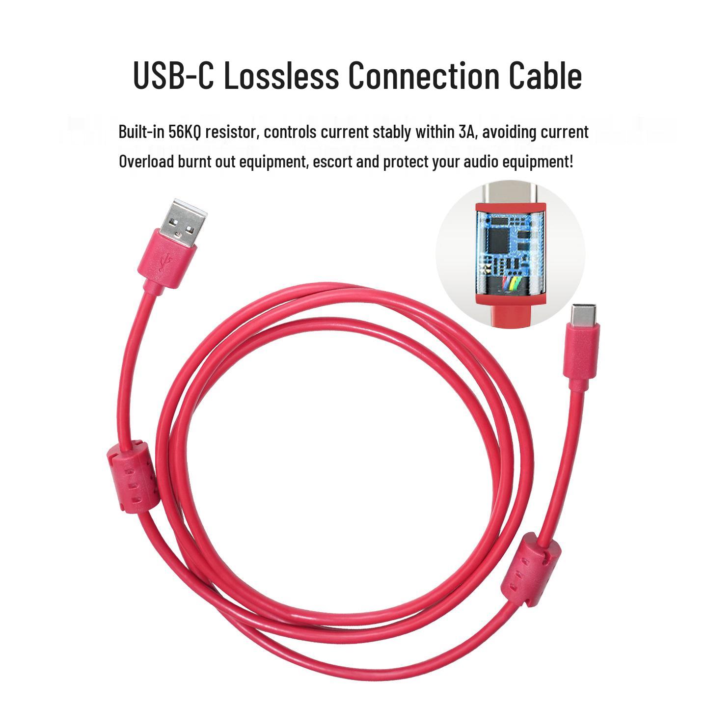 

IXI MEGA Original USB Sound Card Cable M2/M8PLUS External Power & TYPEC Adapter 1.5m