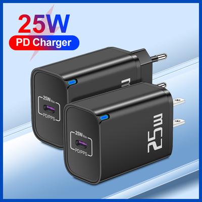 PD 25W USB C Charger Mobile Phone Charger Fast Charging Type C Charger Quick Charge 3.0 Adapter For iPhone Xiaomi  Samsung