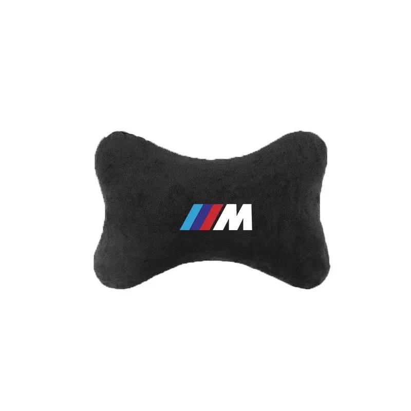 Car Sticker 2025 Hot Car Headrest Neck Support Cushion for BMW M F31 F34 F32 E52 E53 E60 E90 E91 E92 E93 F01 X1 X2 X3 X4 Auto Ac