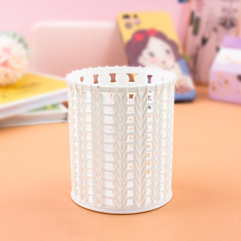 Individueller Süßer Cartoon Stifthalter - Kreative Runde Büro-Schreibtischaufbewahrung