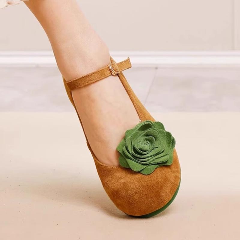 Fashion AIYUQI 2025 New Lace-Up Women's Mary Janes Vintage Flat Non-Slip Loafers Women Large Size Low-Heeled Comfortable female Shoes