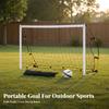 Durable Portable Soccer Goal Folding Net Sports Equipment for Backyard