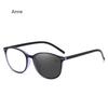 Lightweight Small Round Reading Glasses Eyeware High Quality Women Anti Blue Light Eyeware Photochromic Prescription Eyeglasses