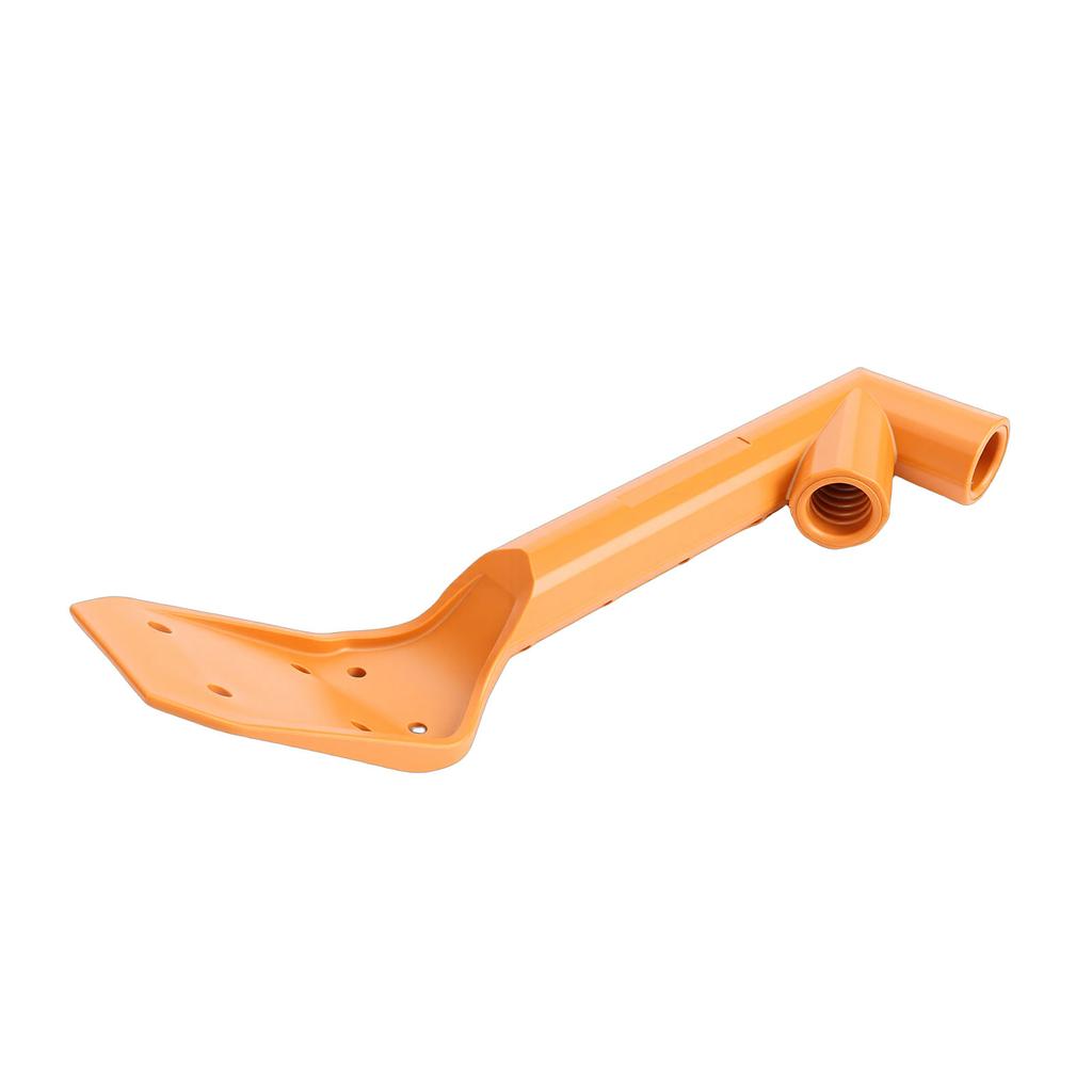 Gutter Cleaning Tool Plastic Roof Gutter Cleaner Scoop Attachment for Standard 3 4 Inch Threaded Poles Orange