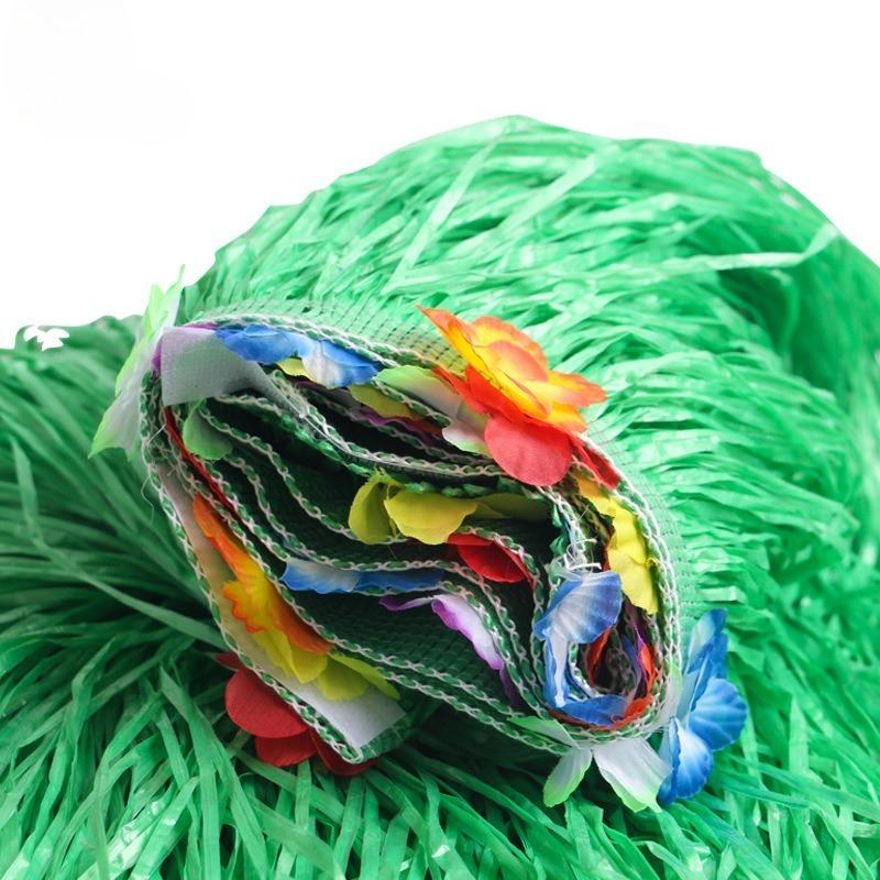 Straw Color Table Skirt 60CM Party Decor Hanging Ornament for Home Door Curtain