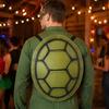 Interactive Parent Child Activity Prop Turtle Shell Costume for Kids, Halloween Ninja Cosplay Party Accessory, Adjustable Strap Back Pack EVA Backpack