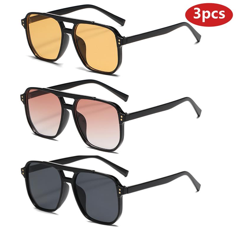 Vintage Square Glasses Women Fashion Oversized Blue Light Blocking Optical Frames Trendy Patchwork Rim Design Eyeglasses