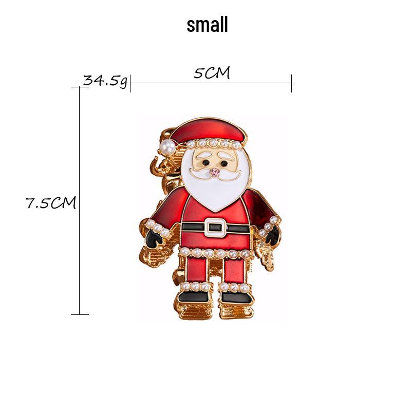 Luxury Santa Hat Hair Clip: Trendy Christmas Accessory