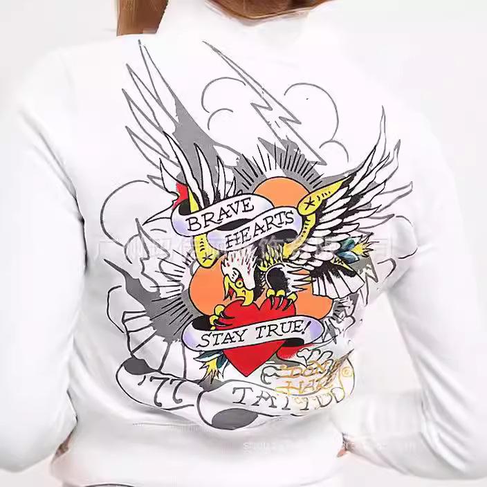 Dámská 2024 Evropsko-americká módní sada - XH905 Poziční potisk Ležérní nošení