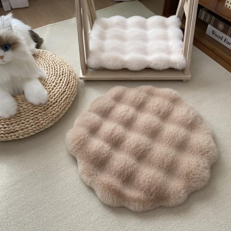 Pet Bed Kittens Puppy Birthday Gift for Dog Furry Cover for Dog and Cats Warm Bed Nest
