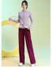 Women's Quick-Dry Long Sleeve Fitness Set for Badminton, Running, and Outdoor Sports - Autumn/Winter Collection